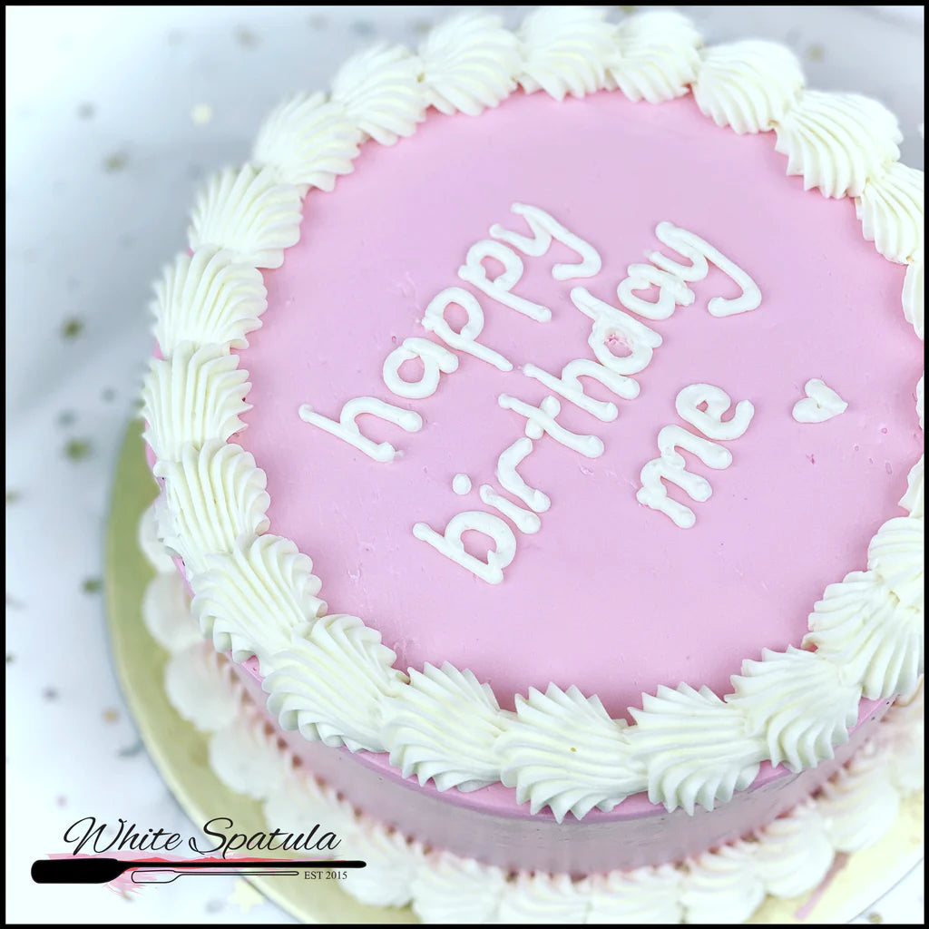 21 years birthday cake Royalty Free Vector Image