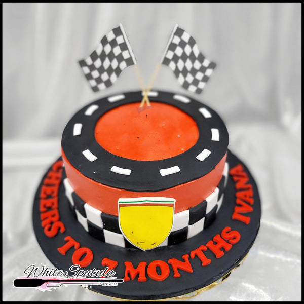 Super Car Buttercream Cake