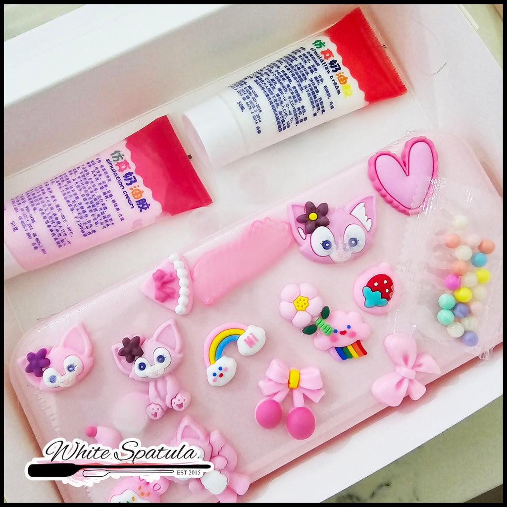 DIY Decoden Cream Glue Kit