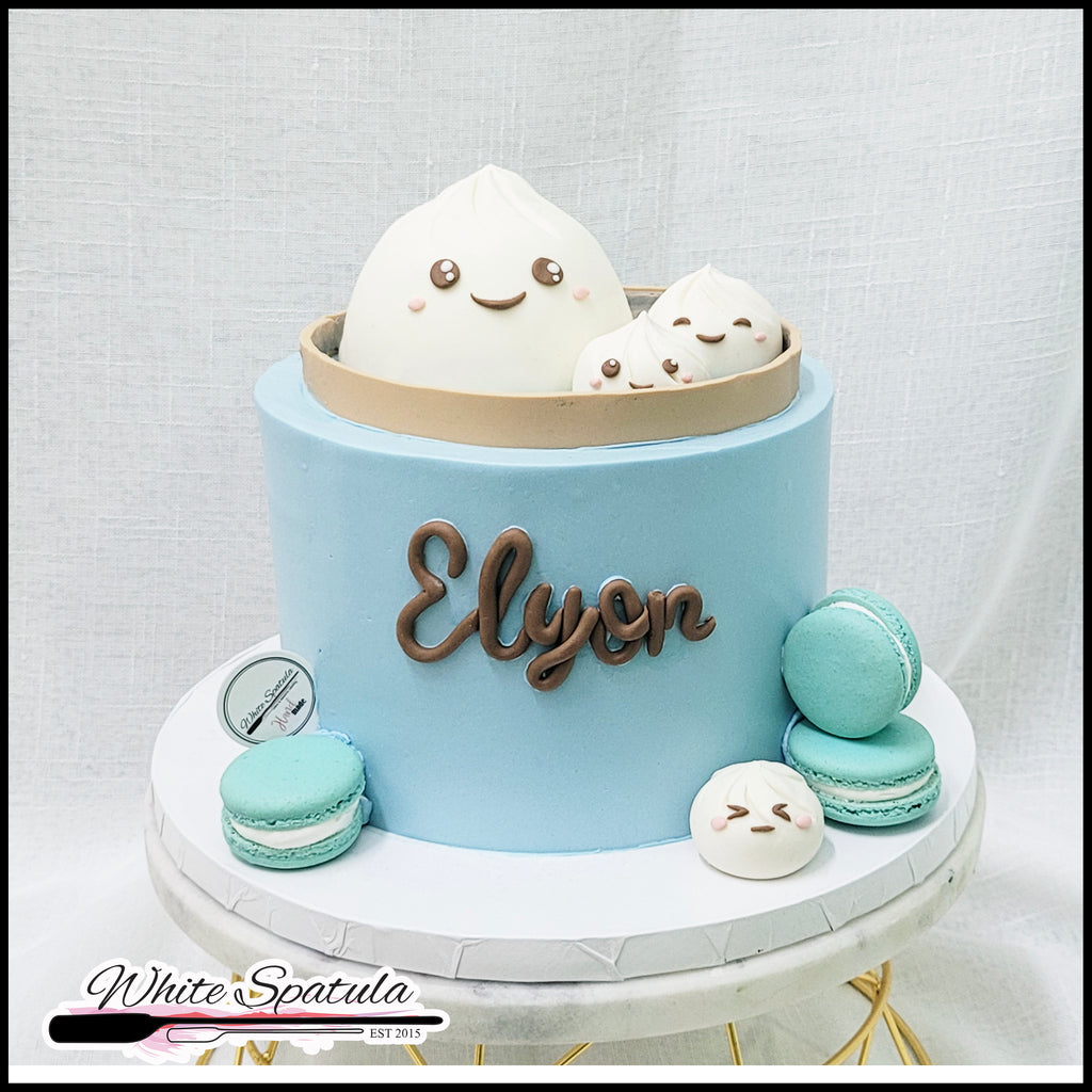 Cute Dimsum Buttercream Cake