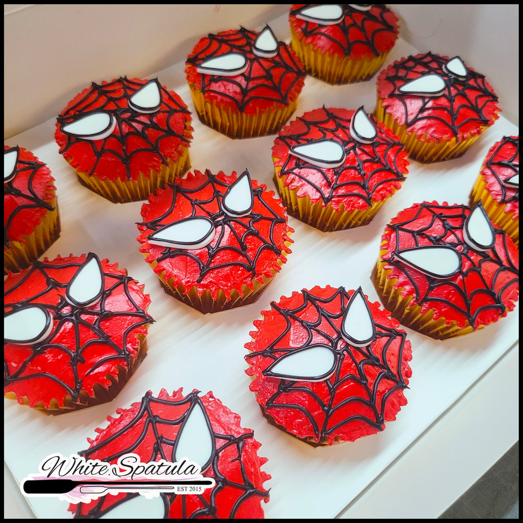 Red Spiders Cupcakes