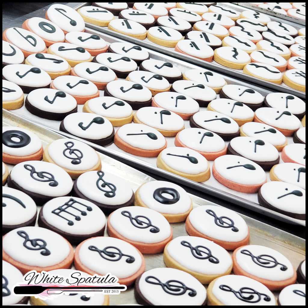 Musical Munchies Icing Cookie Favors