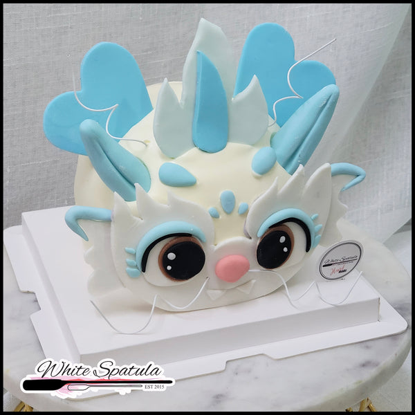 Dragon Baby Boy Buttercream Cake