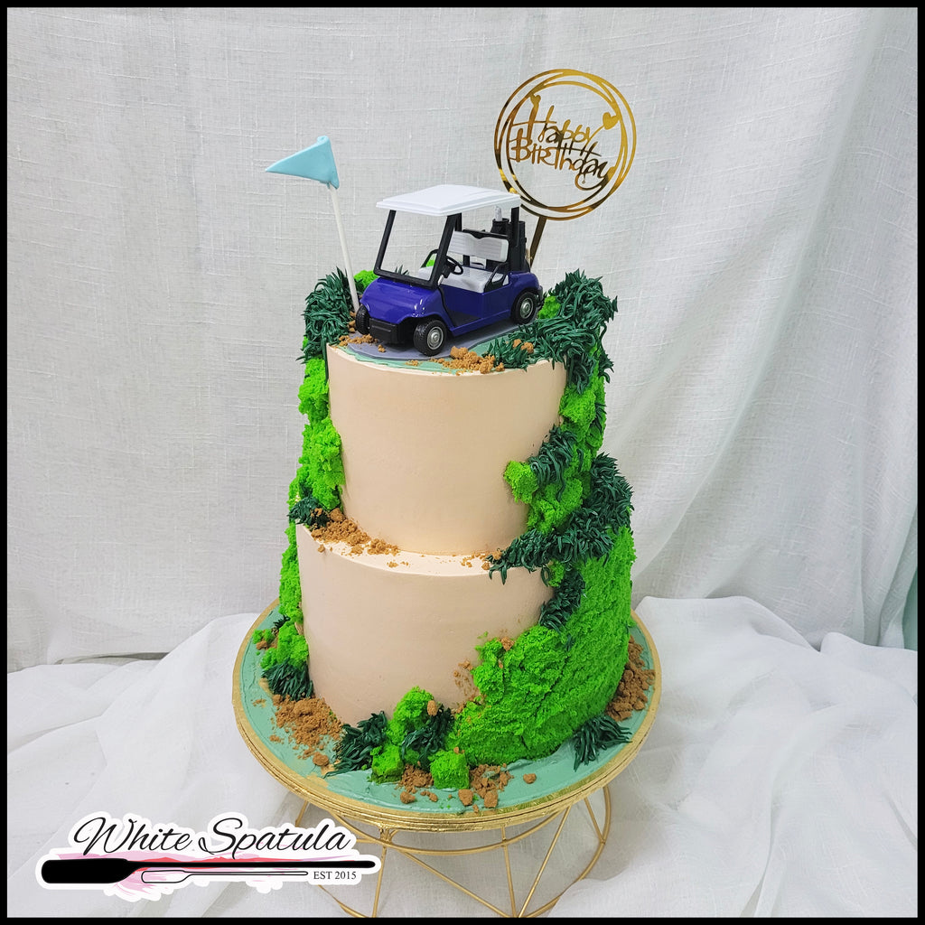 Golf Buttercream Cake