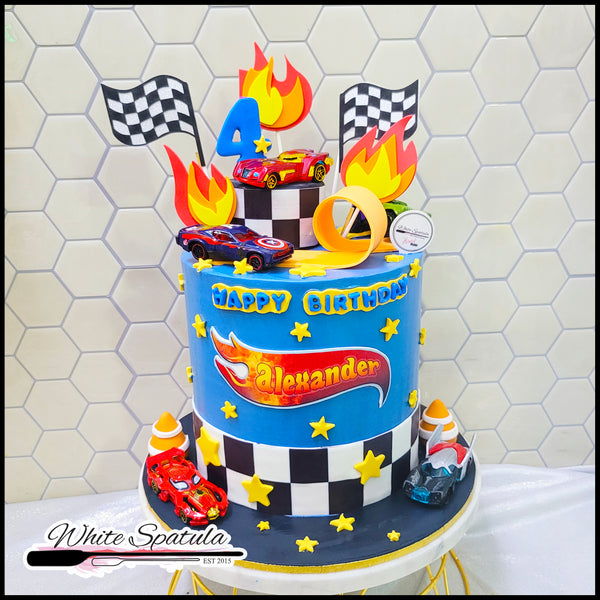 Super Car Buttercream Cake