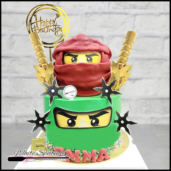 Go Ninja Go Pinata Surprise Cake