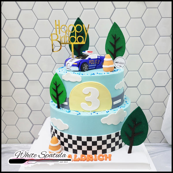 Policeman Buttercream Cake