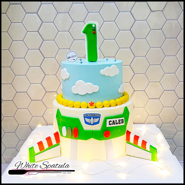 Rocket Buttercream Cake