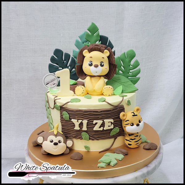 Jungle Delights Buttercream Cake