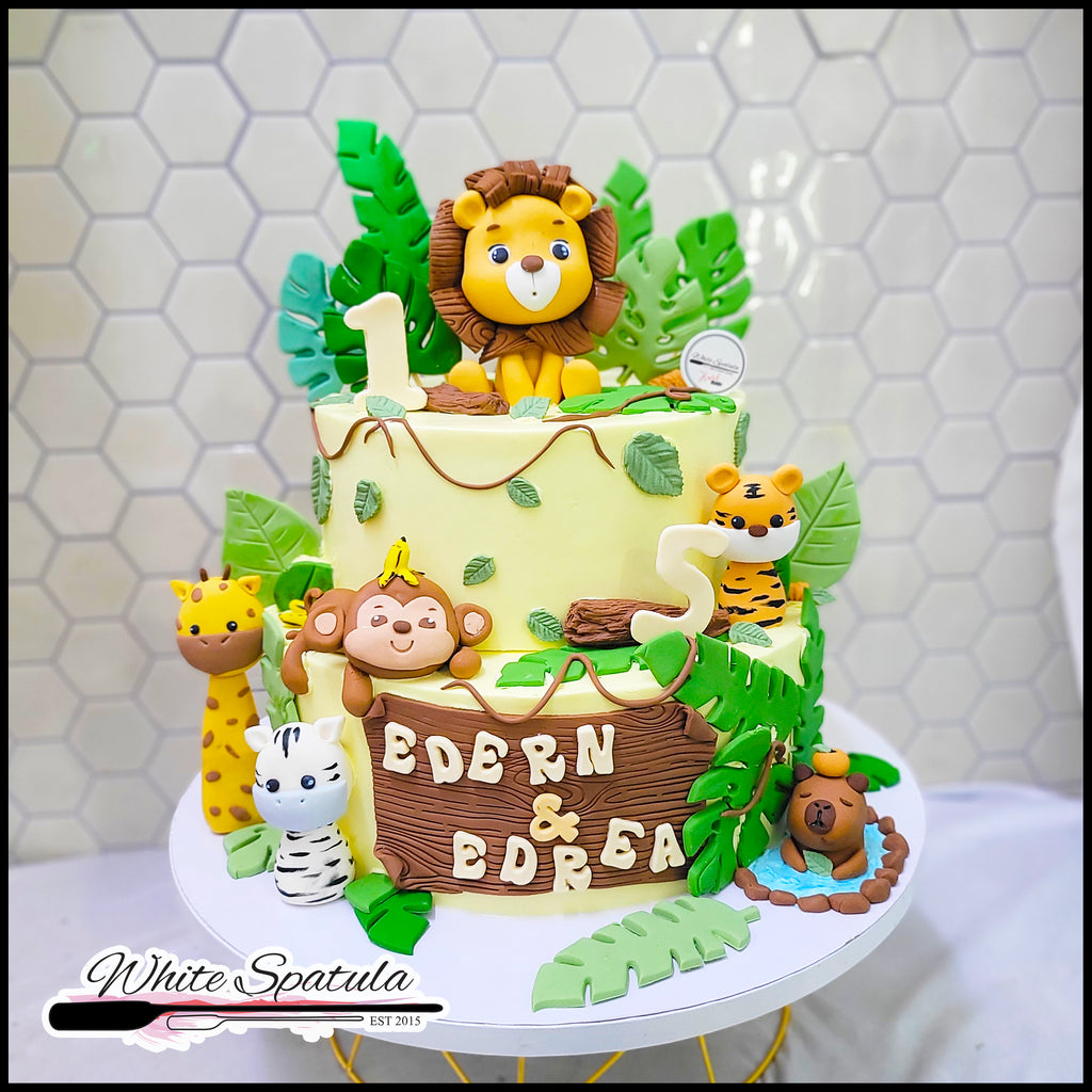 Jungle Delights Buttercream Cake