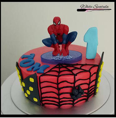 Spiderman Birthday Cake – Black & Brown Bakers