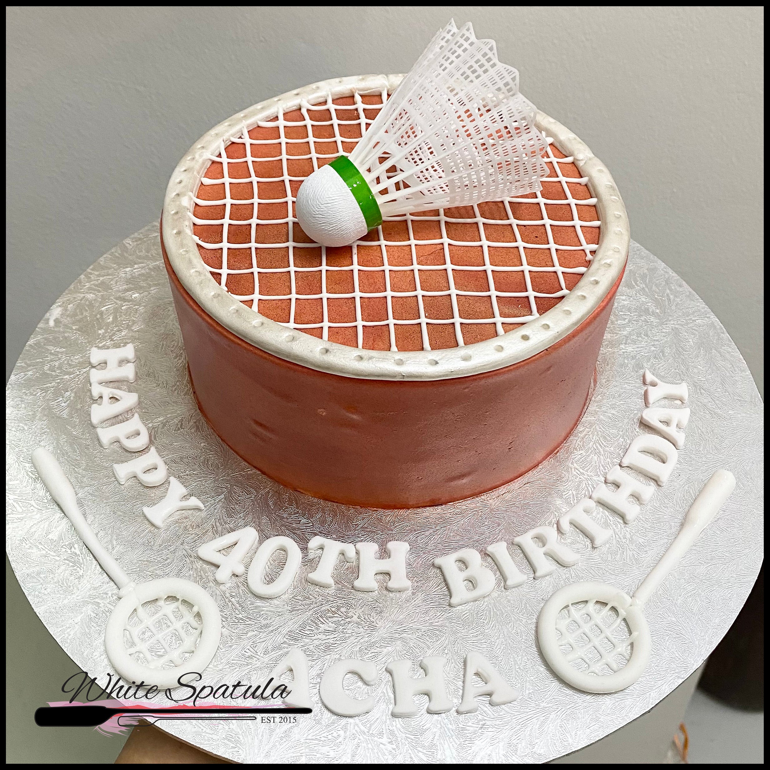 Badminton cake - Decorated Cake by PetiCakes / Peti - CakesDecor