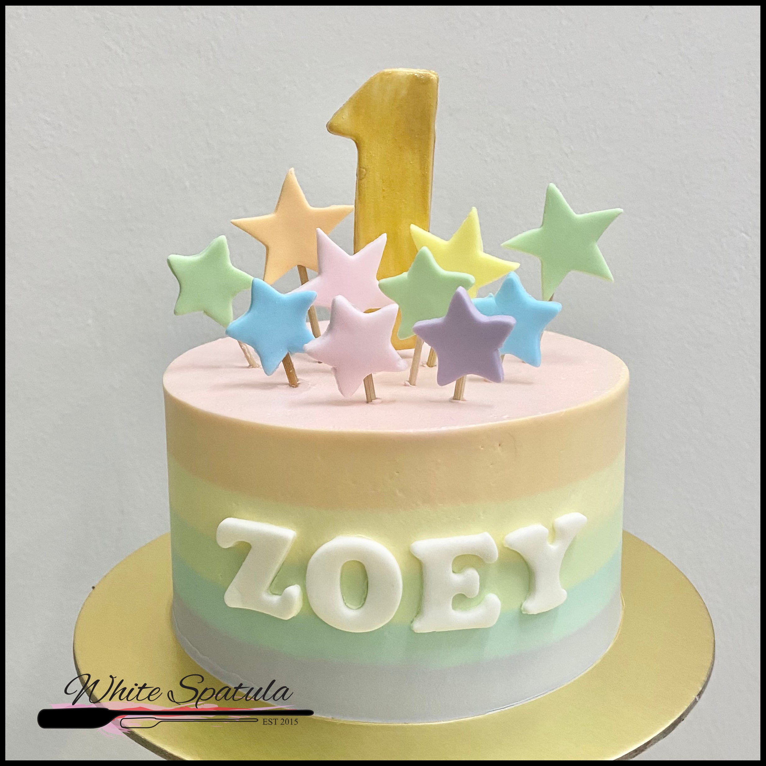 Pin by Medha on birthday | Cake, Star cakes, Cake decorating